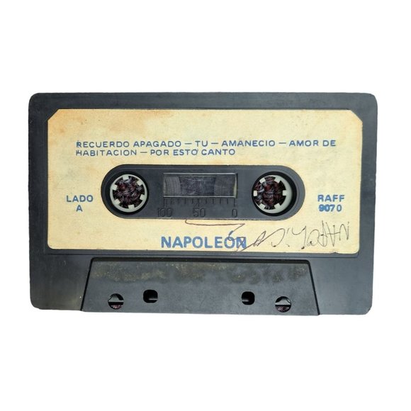 Napoleon Other - Vintage Cassette Tape Jose Maria Napoleon 1978 Poet Of Song Recuerdo Apagado